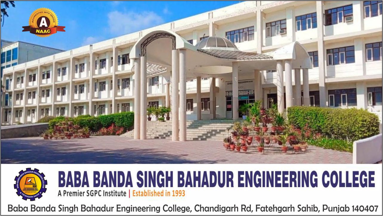 out side view of Baba Banda Singh Bahadur Engineering College (BBSBEC)